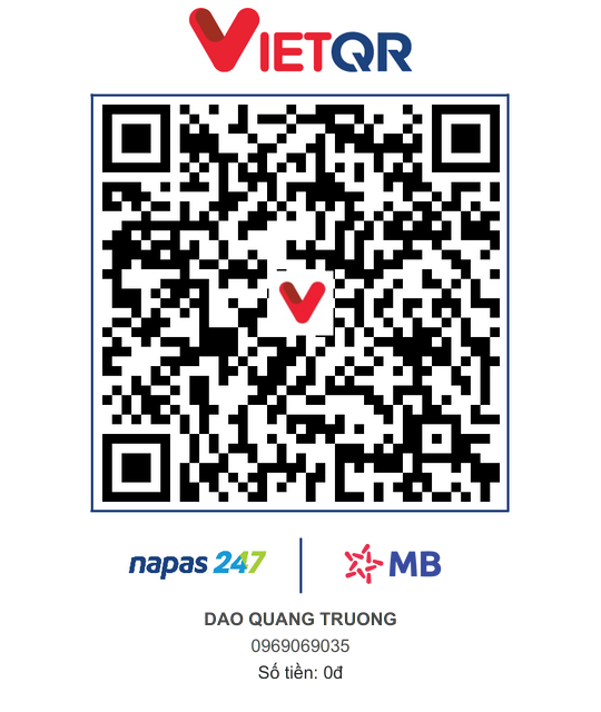 VietQR transfer QR — MB Bank account 0969069035